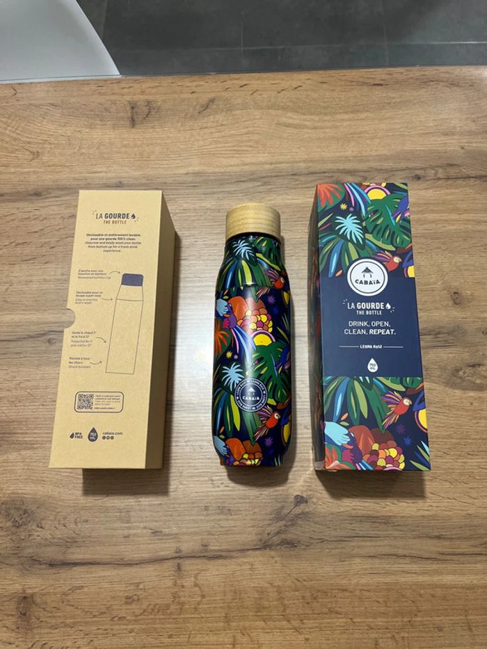 Gourde cabaia Leona Rose 750 ml