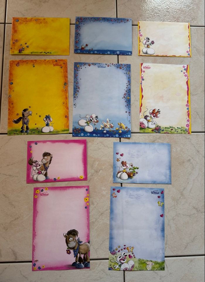 Lot Feuilles Diddl A4 et A5 - photo numéro 5