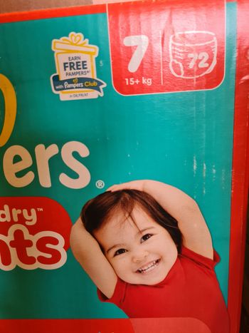 Pampers baby-dry pants taille 7