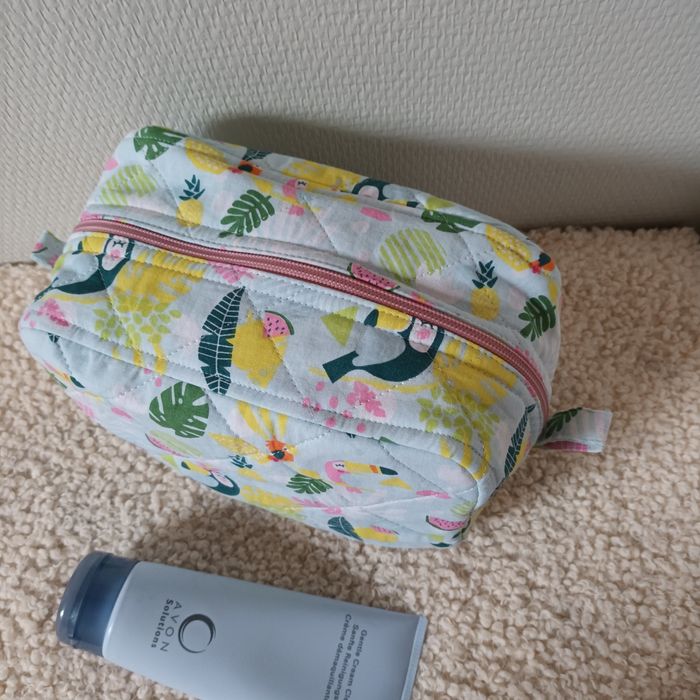 Trousse maquillage 💄 oiseaux des îles 🐘🦜🦤 - photo numéro 4