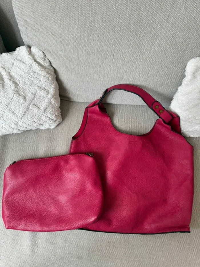 Ensemble sac et pochette bandoulière