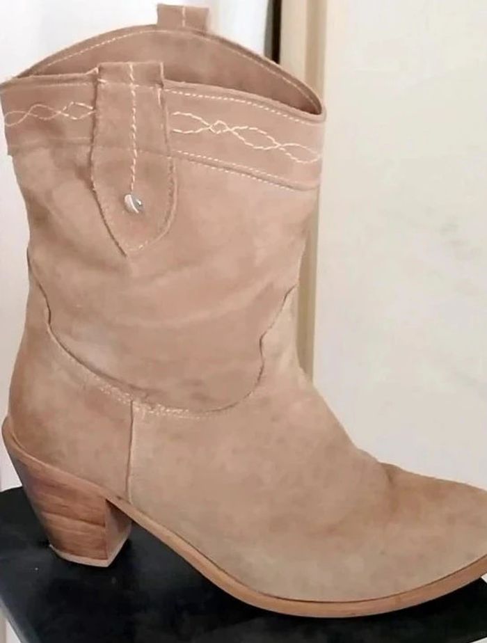Bottines Daim - photo numéro 2