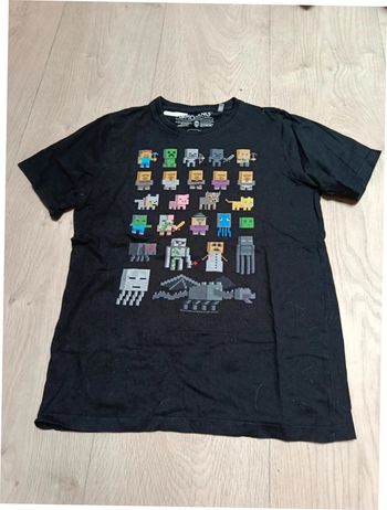 Tee shirt garçon 14 ans minecraft mojang
