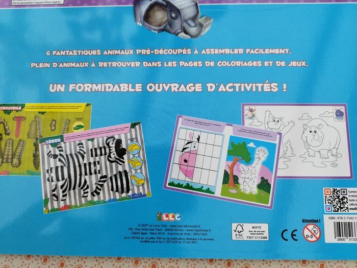 Les animaux J'assemble et je réalise - photo numéro 8