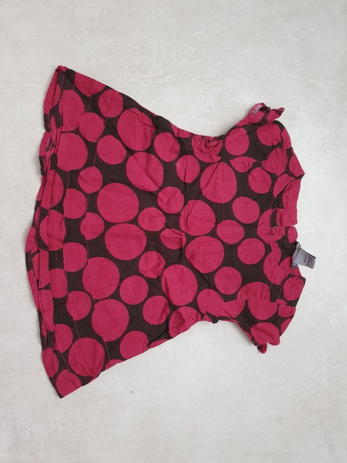 T-shirt fille manches courtes 6 mois