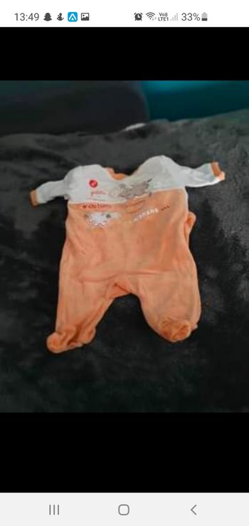 Lot 0/1 mois garçon