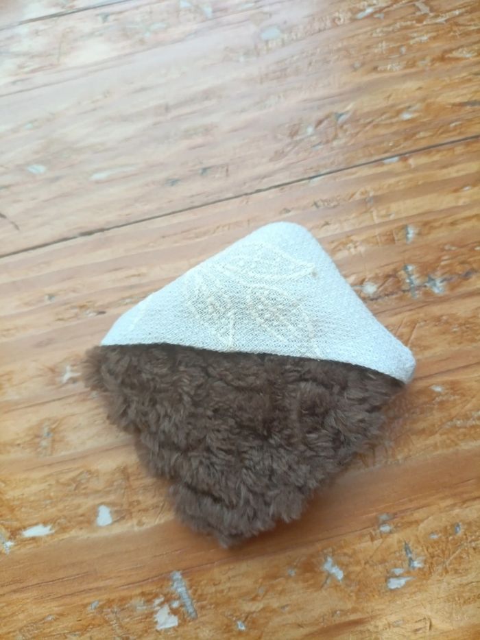 Coussin de lecture marron - photo numéro 7