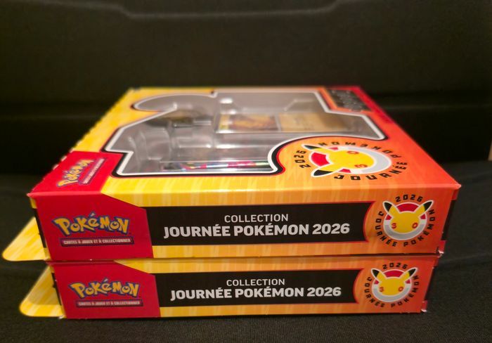 Pokémon Lot de 2 Coffrets Tripacks Collection Journée Pokémon 2026 30 ans (2 ME2/ 1 ME1) - photo numéro 4