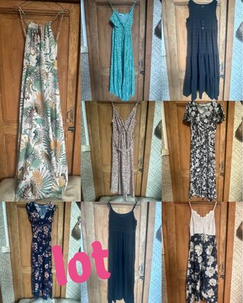 Lot de 8 robes longue 