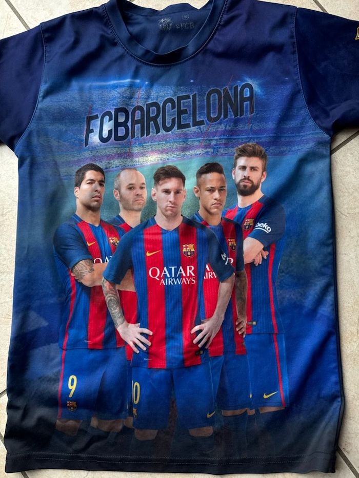 Tee shirt de barcelone