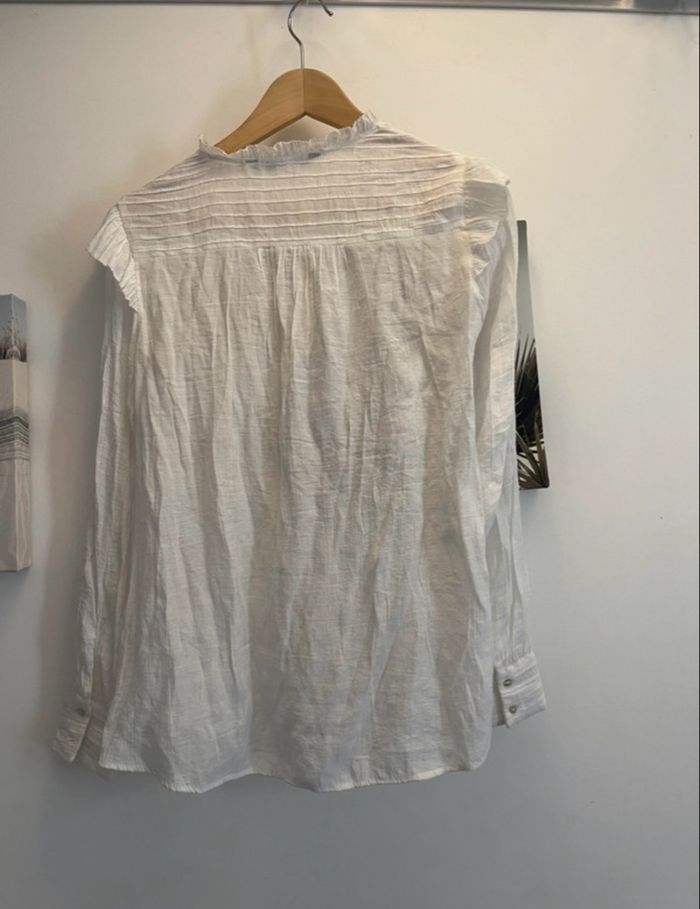 Blouse blanche peu portée - photo numéro 5