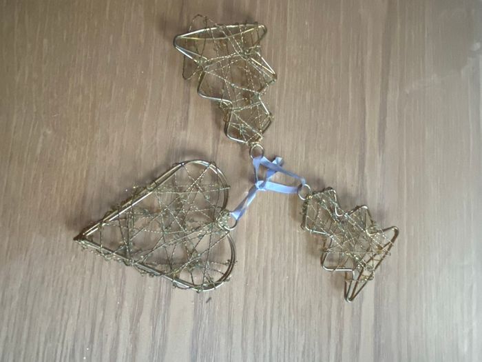 Lot de décorations dorées - photo numéro 6