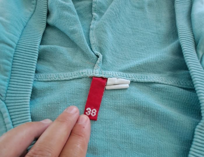 Veste courte femmes colorie menthe H&M taille 38 - photo numéro 10