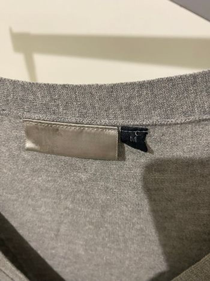 Gilet long gris, taille M - photo numéro 3