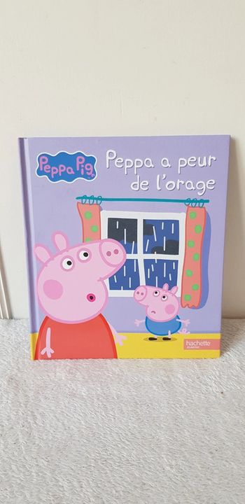 Livre peppa pig orage