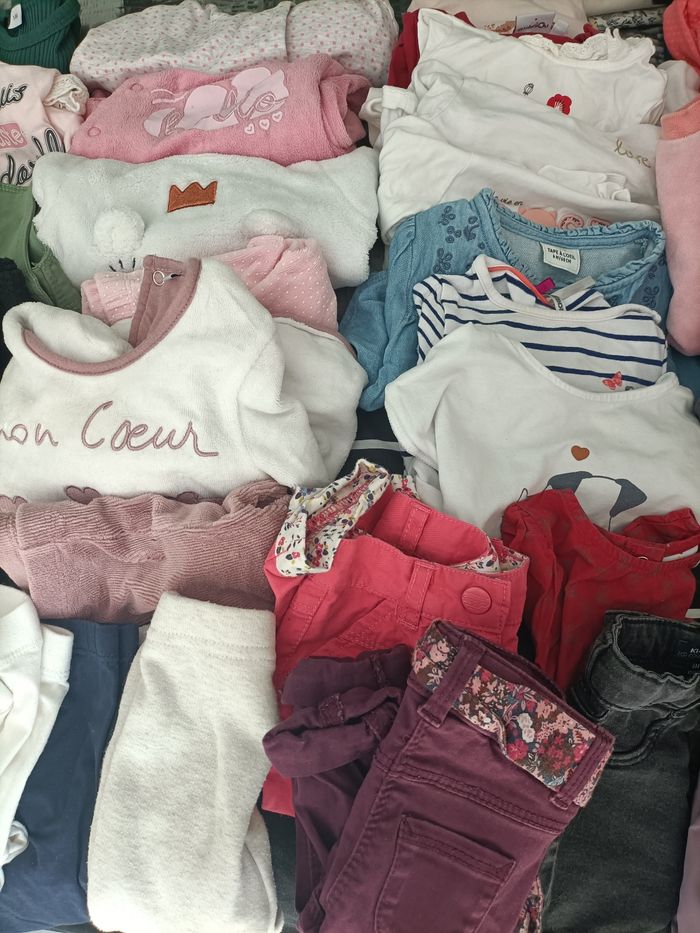 Lots vêtements fille 6 mois - photo numéro 4