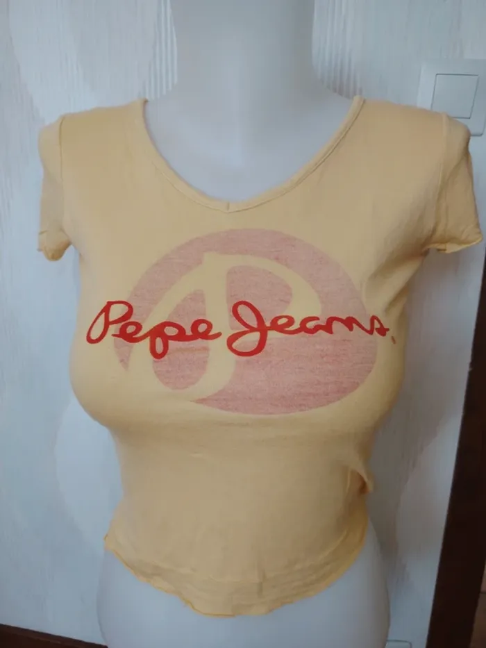 Crop top Pepe Jeans taille S - photo numéro 2