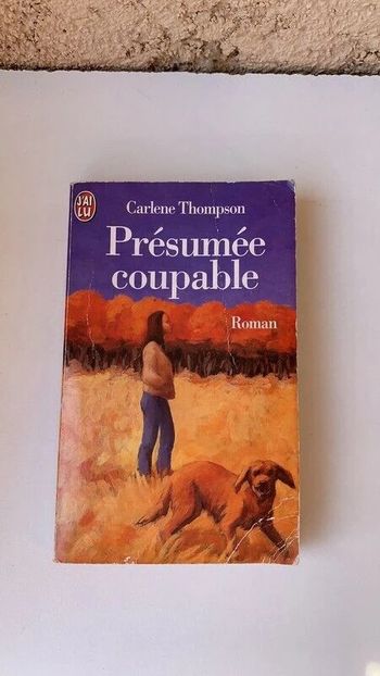 Livre Présumée coupable - Carlene Thompson - 1997