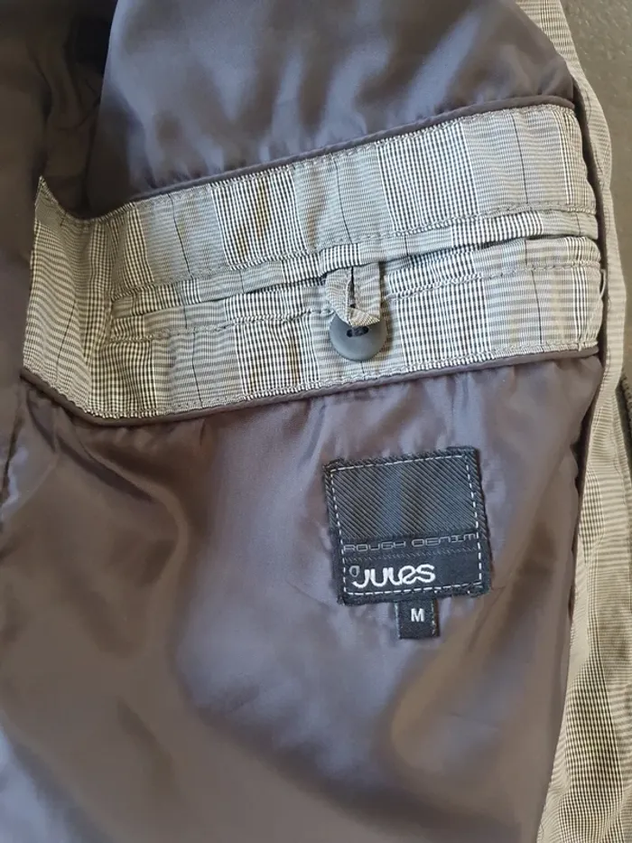 Veste Jules Grise cadrillage - photo numéro 3