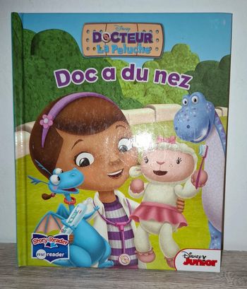 Livre  docteur  la peluche  doc a du nez