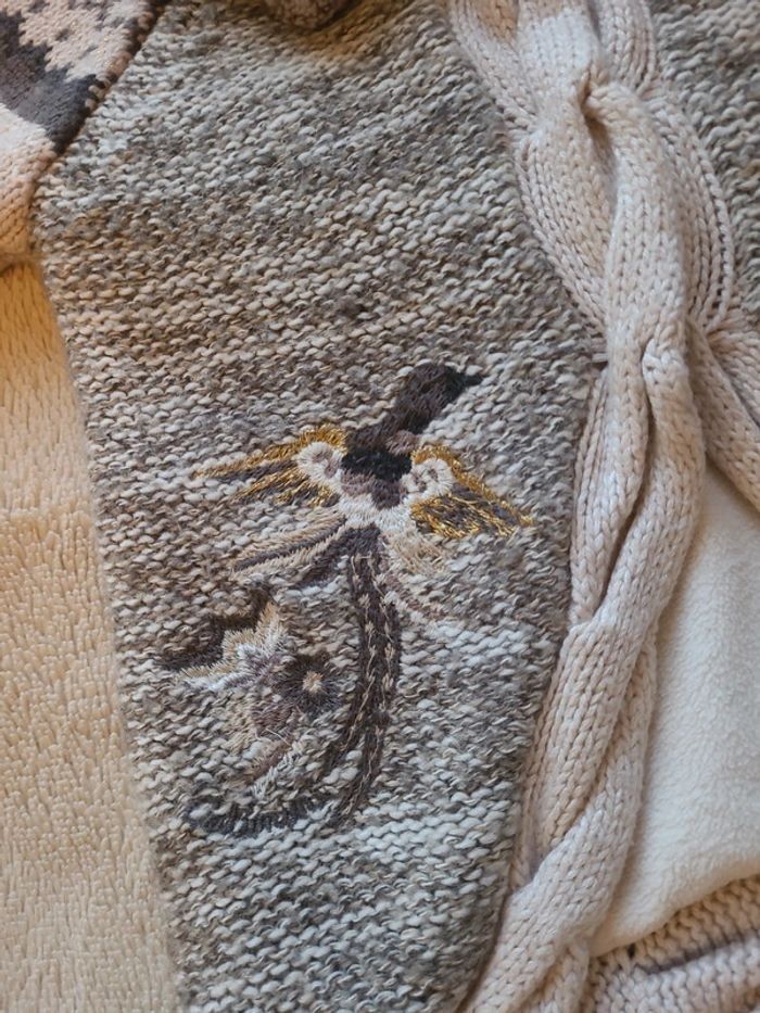Gilet tricot fillette 18 mois - photo numéro 2
