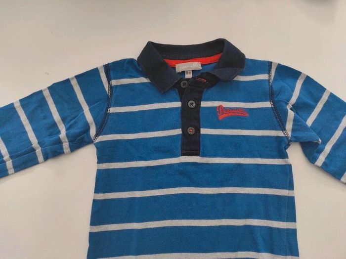 T shirt polo grain de blé 18m - photo numéro 2