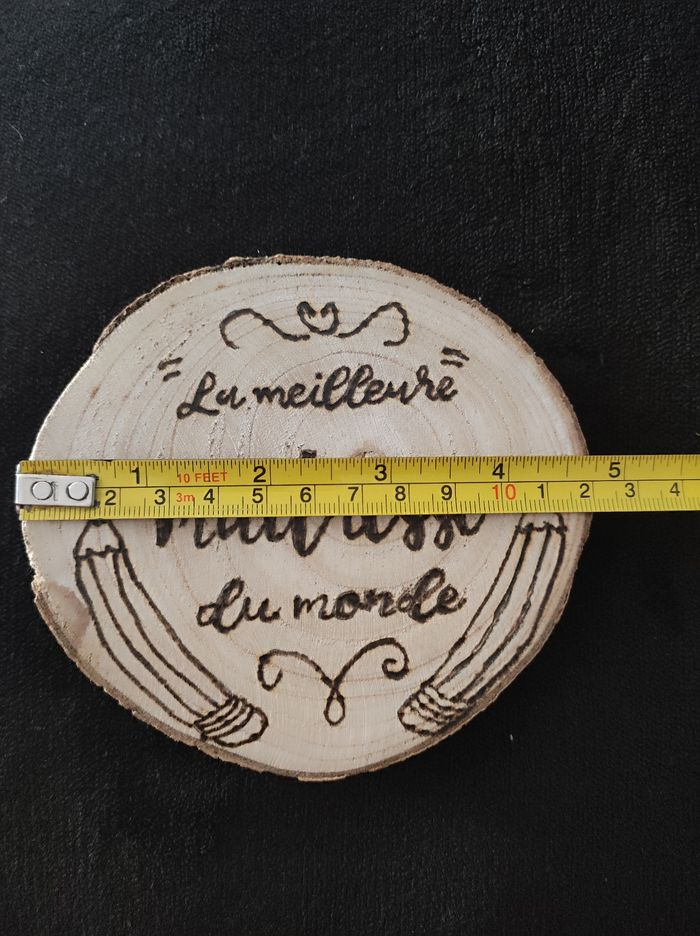 Rondin de bois maîtresse - photo numéro 3