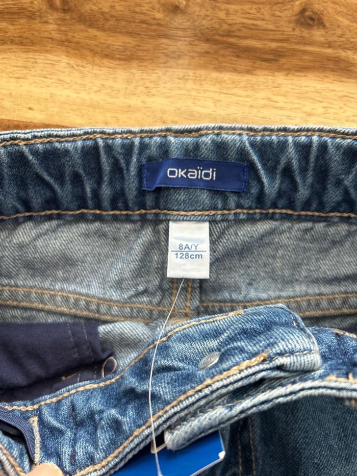Jupe en jeans okaidi 8 ans - photo numéro 5