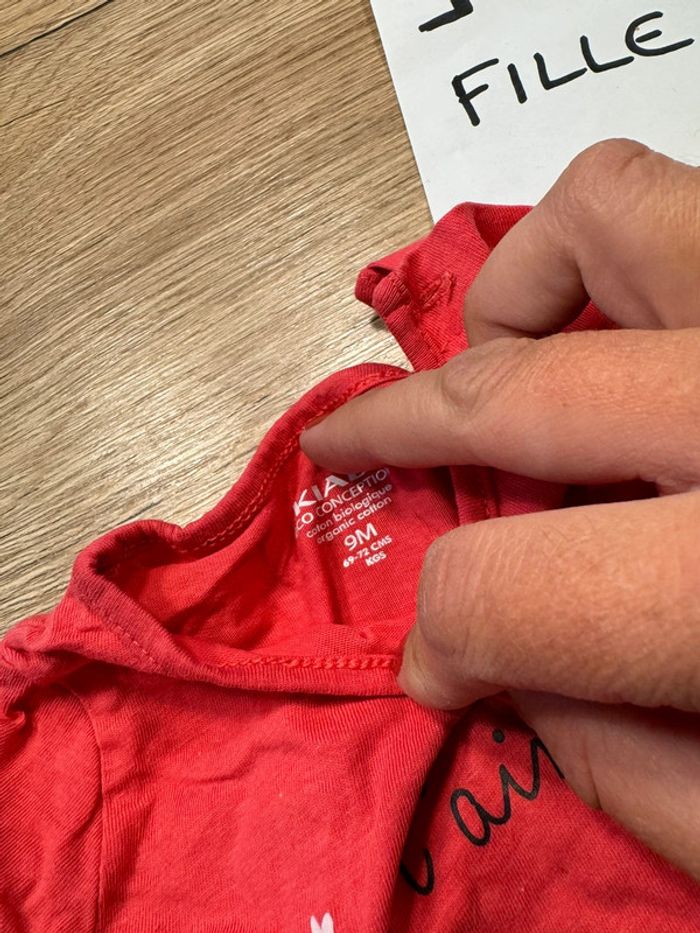 Lot t shirt manches courtes fille - photo numéro 2