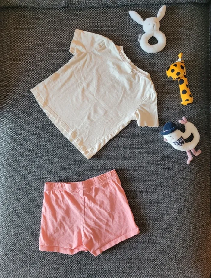 Pyjama été fille 2 pièces 3-4 ans - photo numéro 5