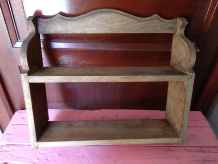 Étagère en bois Vintage