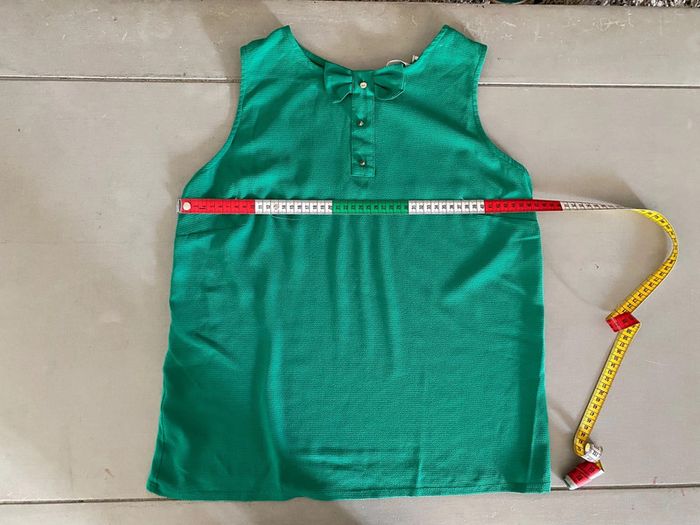 Blouse Naf Naf verte taille 40 manches courtes - photo numéro 11