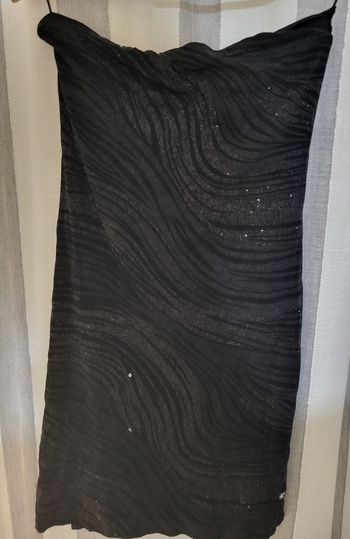 Robe courte moulante noire Pimkie