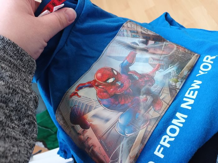 Tee-shirt spiderman - photo numéro 3