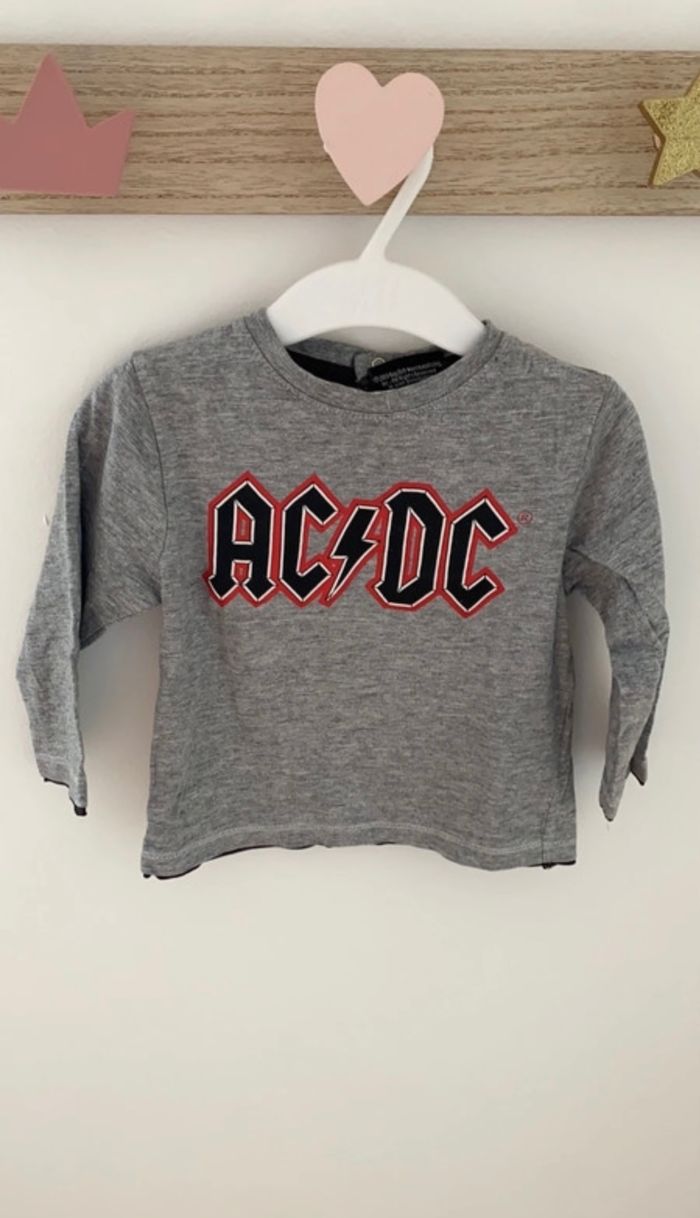 T-shirt ml ac/dc