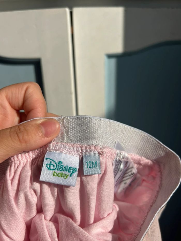 👗 Adorable petite jupe rose – Disney – 12 mois 👑 - photo numéro 3