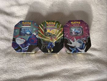 Pokemon Pokebox Légendes Azur Kyogre-ex Xerneas-ex et Dialga-ex