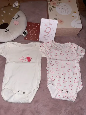 Lot de 2 body MC 6-9m