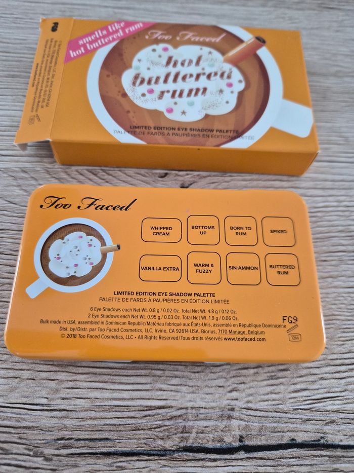 Palette hot buttered rum, too faced - photo numéro 6