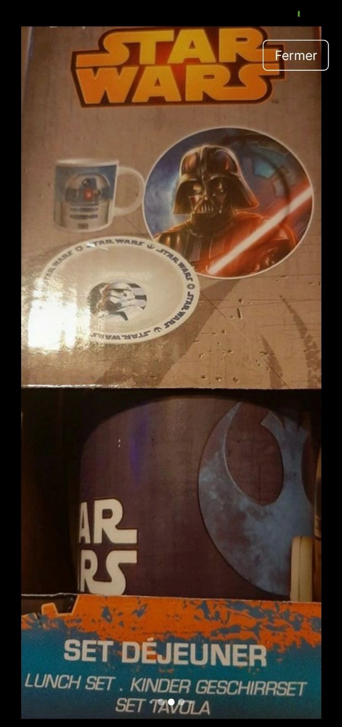 Set petit déjeuner  star wars  Disney - photo numéro 5