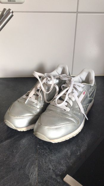 Baskets Reebok argentées
