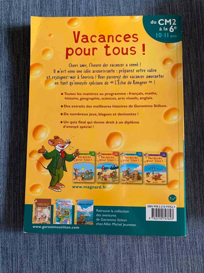 Vacances pour tous! Geronimo Stilton - photo numéro 2