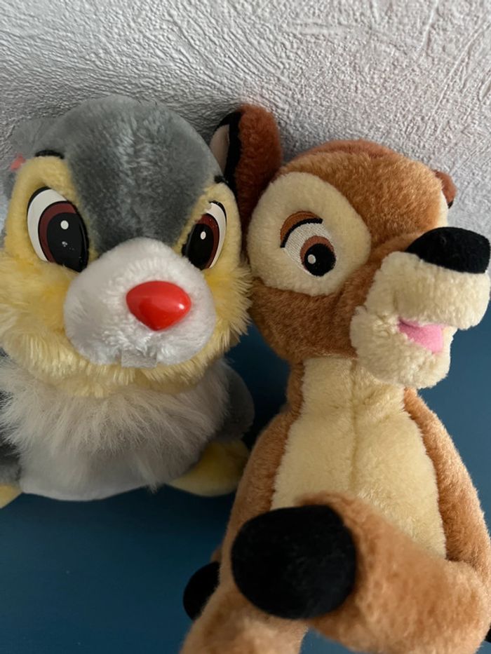 Peluche Bambi et panpan Disney - photo numéro 3
