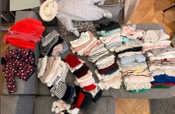 Lot vêtement bébé fille et garçon 