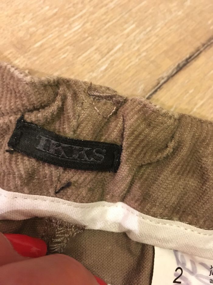 Pantalon velours ikks - photo numéro 2