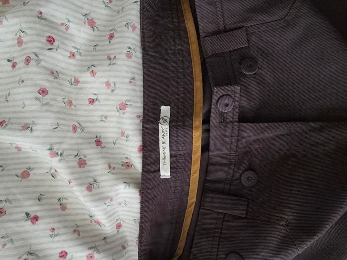 Jupe Chemins Blancs, taille 38 - photo numéro 3