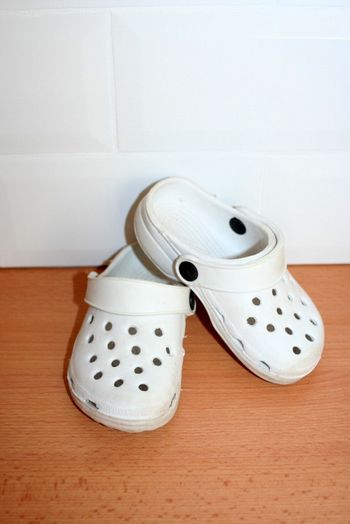 Sabots blancs pointure 24