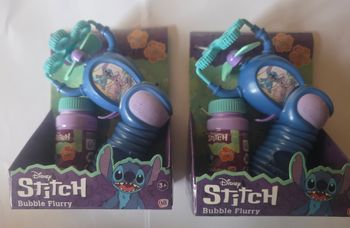Lot de 2 pistolets à bulles Stitch 