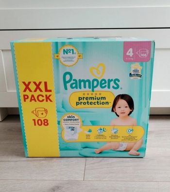 Couche pampers premium protection