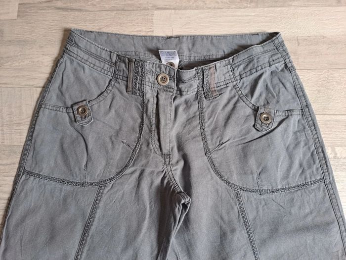 Pantacourt transformable lin taille 38 - photo numéro 3